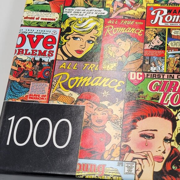 Vintage Romance Comic Collage 1000-Piece Puzzle By Cardinal - Picture 9 of 9